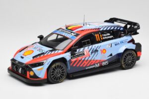 Hyundai i20 N Rally1 WRC #11 T. Neuville / M. Wydaeghe Rally Monte Carlo Winner 2024 IXO 1:18 18RMC194 Μέταλλο