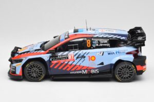 Hyundai i20 N Rally1 WRC #8 O. Tänak / M. Järveoja Rally Monte Carlo Night Version 2024 IXO 1:18 18RMC195 Μέταλλο - εικόνα 3 από 6