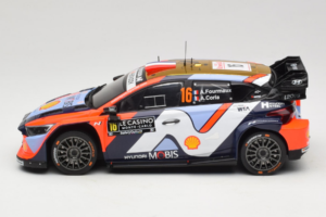 Hyundai i20 N WRC #16 A. Fourmaux / A. Coria Rally Monte Carlo 2025 IXO 1:18 18RMC230A Μέταλλο - εικόνα 3 από 6