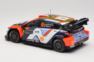 Hyundai i20 N WRC #16 A. Fourmaux / A. Coria Rally Monte Carlo 2025 IXO 1:18 18RMC230A Μέταλλο - εικόνα 5 από 6