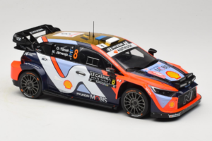 Hyundai i20 N WRC #16 A. Fourmaux / A. Coria Rally Monte Carlo Night Version 2025 IXO 1:18 18RMC230B Μέταλλο - εικόνα 4 από 6