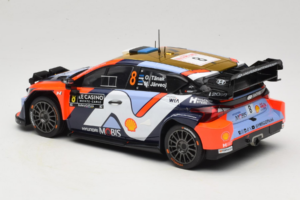Hyundai i20 N WRC #16 A. Fourmaux / A. Coria Rally Monte Carlo Night Version 2025 IXO 1:18 18RMC230B Μέταλλο - εικόνα 5 από 6