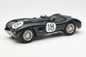 Jaguar C-Type #18 T. Rolt / D. Hamilton 24 Hours of Le Mans Winner 1953 CMC 1:18 M-195 Μέταλλο