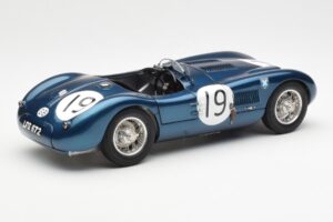 Jaguar C-Type #19 J. Stewart Ecurie Ecosse Goodwood Members Meeting 1954 CMC 1:18 M-192 Μέταλλο - εικόνα 2 από 6