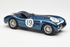Jaguar C-Type #19 J. Stewart Ecurie Ecosse Goodwood Members Meeting 1954 CMC 1:18 M-192 Μέταλλο - εικόνα 4 από 6