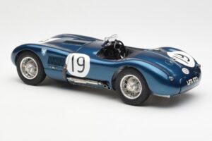 Jaguar C-Type #19 J. Stewart Ecurie Ecosse Goodwood Members Meeting 1954 CMC 1:18 M-192 Μέταλλο - εικόνα 5 από 6