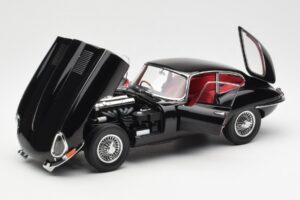 Jaguar E-Type 3.8 Series 1 Μαύρο Kyosho 1:18 08954BK Μέταλλο - εικόνα 2 από 8