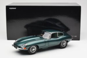 Jaguar E-Type 3.8 Series 1 Σκούρο Πράσινο Kyosho 1:18 08954DG Μέταλλο - εικόνα 8 από 8