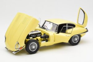 Jaguar E-Type 3.8 Series 1 Ανοιχτό Κίτρινο Kyosho 1:18 08954LY Μέταλλο - εικόνα 2 από 8