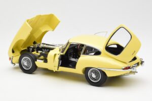Jaguar E-Type 3.8 Series 1 Ανοιχτό Κίτρινο Kyosho 1:18 08954LY Μέταλλο - εικόνα 5 από 8