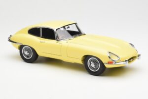 Jaguar E-Type 3.8 Series 1 Ανοιχτό Κίτρινο Kyosho 1:18 08954LY Μέταλλο - εικόνα 6 από 8