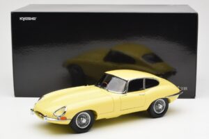 Jaguar E-Type 3.8 Series 1 Ανοιχτό Κίτρινο Kyosho 1:18 08954LY Μέταλλο - εικόνα 8 από 8