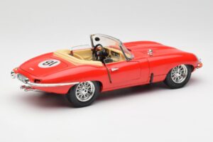 Jaguar E-Type Καμπριολέ Κόκκινο Bburago 1:18 3016 Μέταλλο - εικόνα 3 από 8