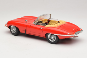 Jaguar E-Type Series 1 Καμπριολέ Κόκκινο Bburago 1:18 3038 Μέταλλο - εικόνα 6 από 8