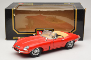 Jaguar E-Type Series 1 Καμπριολέ Κόκκινο Bburago 1:18 3038 Μέταλλο - εικόνα 8 από 8