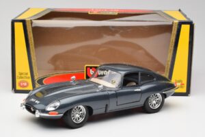Jaguar E-Type Γκρι Bburago 1:18 30018 Μέταλλο - εικόνα 8 από 8