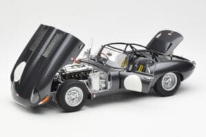 Jaguar E-Type Series 1 Coupe Lightweight Σκούρο Γκρι AUTOart 1:18 73647 Μέταλλο - εικόνα 2 από 8