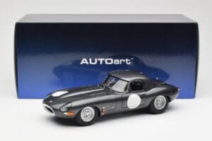 Jaguar E-Type Series 1 Coupe Lightweight Σκούρο Γκρι AUTOart 1:18 73647 Μέταλλο - εικόνα 8 από 8