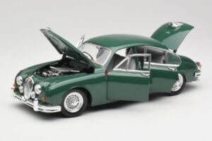 Jaguar Mark II British Racing Πράσινο & Μπλε Εσωτερικό Maisto 1:18 59001 Μέταλλο - εικόνα 2 από 8