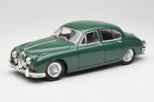 Jaguar Mark II British Racing Πράσινο & Μπλε Εσωτερικό Maisto 1:18 59001 Μέταλλο
