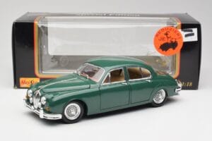Jaguar Mk II British Racing Πράσινο Maisto 1:18 50287 Μέταλλο - εικόνα 8 από 8
