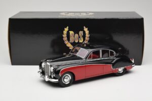 Jaguar Mk VIII Μαύρο & Σκούρο Κόκκινο BoS Models 1:18 BOS408 Ρητίνη - εικόνα 6 από 6