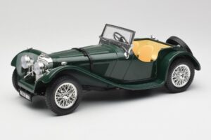 Jaguar SS 100 Roadster Πράσινο Bburago 1:18 3006 Μέταλλο