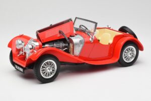 Jaguar SS 100 Κόκκινο Bburago 1:18 3006-M1 Μέταλλο - εικόνα 2 από 8