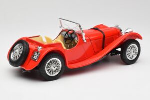 Jaguar SS 100 Κόκκινο Bburago 1:18 3006-M1 Μέταλλο - εικόνα 3 από 8