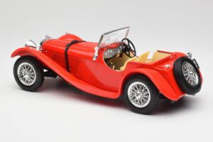 Jaguar SS 100 Κόκκινο Bburago 1:18 3006-M1 Μέταλλο - εικόνα 7 από 8