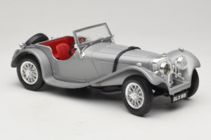 Jaguar SS100 Ασημί Bburago 1:18 3006-M2 Μέταλλο - εικόνα 4 από 6