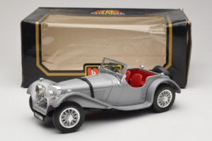Jaguar SS100 Ασημί Bburago 1:18 3006-M2 Μέταλλο - εικόνα 6 από 6