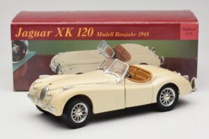 Jaguar XK120 Λευκό Eduscho 1:18 7482-1HTH Μέταλλο - εικόνα 8 από 8