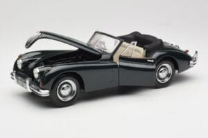 Jaguar XK140 Drophead Coupe Μαύρο Sun Star 1:18 2802 Μέταλλο - εικόνα 2 από 8