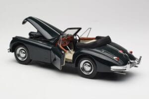 Jaguar XK140 Drophead Coupe Μαύρο Sun Star 1:18 2802 Μέταλλο - εικόνα 5 από 8