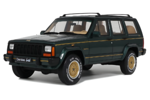 Jeep Cherokee XJ Limited Dark Hunter Green Otto 1:18 OT1340 Ρητίνη - εικόνα 2 από 2
