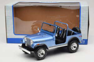 Jeep CJ-7 Laredo Μπλε MCG 1:18 MCG18553 Μέταλλο - εικόνα 6 από 6