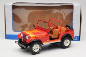 Jeep CJ-7 Renegade Κόκκινο MCG 1:18 MCG18110 Μέταλλο - εικόνα 6 από 6