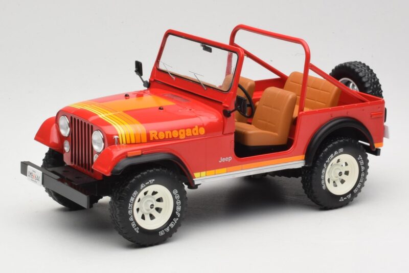 Jeep CJ-7 Renegade Κόκκινο MCG 1:18 MCG18110 Μέταλλο