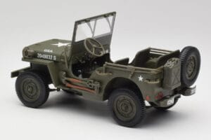 Jeep Willys Στρατιωτικό Πράσινο Gate 1:18 1061 Μέταλλο - εικόνα 7 από 8
