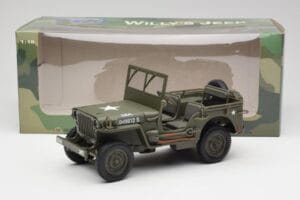 Jeep Willys Στρατιωτικό Πράσινο Gate 1:18 1061 Μέταλλο - εικόνα 8 από 8