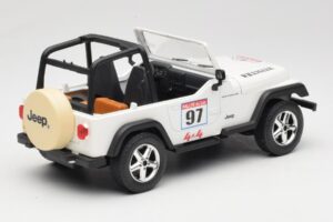 Jeep Wrangler Rallye #97 Μπεζ Solido 1:18 9012 Μέταλλο - εικόνα 2 από 6