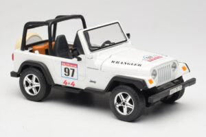 Jeep Wrangler Rallye #97 Μπεζ Solido 1:18 9012 Μέταλλο - εικόνα 4 από 6