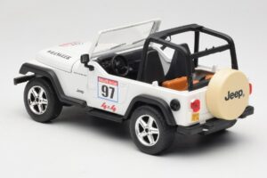 Jeep Wrangler Rallye #97 Μπεζ Solido 1:18 9012 Μέταλλο - εικόνα 5 από 6