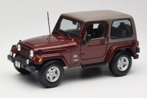 Jeep Wrangler TJ Sahara Κόκκινο Maisto 1:18 31662 Μέταλλο