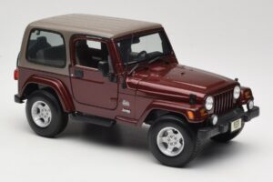 Jeep Wrangler TJ Sahara Κόκκινο Maisto 1:18 31662 Μέταλλο - εικόνα 6 από 8