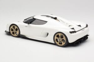 Koenigsegg CC850 Crystal White GT Spirit 1:18 GT903 Ρητίνη - εικόνα 5 από 6