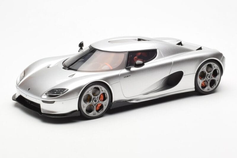 Koenigsegg CC850 Moon Silver GT Spirit 1:18 GT452 Ρητίνη