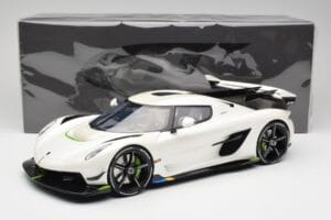 Koenigsegg Jesko Attack Crystal White Pearl GT Spirit 1:12 GT501 Ρητίνη - εικόνα 6 από 6