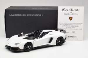 Lamborghini Aventador J Λευκό AUTOart 1:18 74674 Μέταλλο - εικόνα 8 από 8